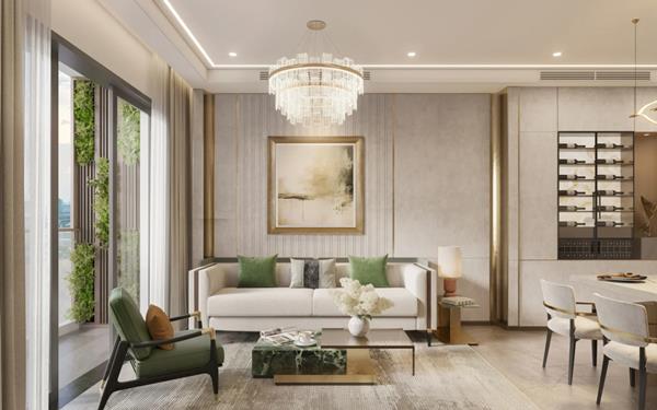 Thiết kế tinh tế của căn hộ Cityview Signature